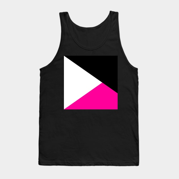 Pink and Black Tank Top by StardustMedia